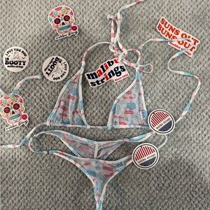 Light Blue Bikini Set